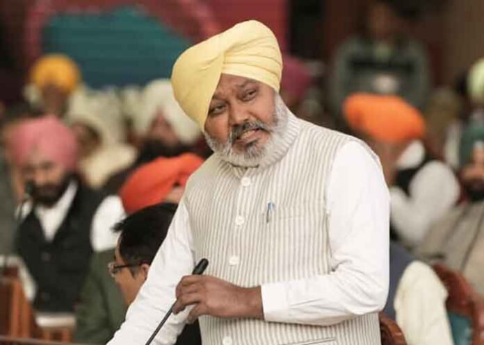 Harpal Cheema in Vidhan Sabha