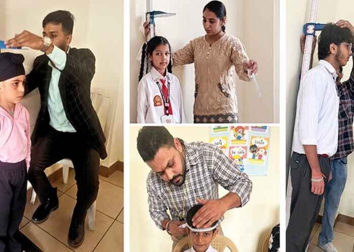 Innocent Hearts students join the National Growth Monitoring Initiative