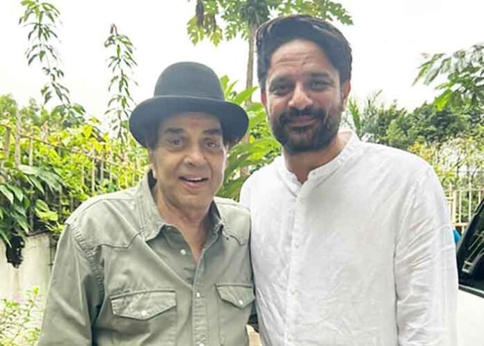 Jaideep Ahlawat with Dharmendra