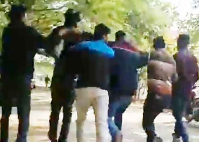 Journalists thrashed beaten