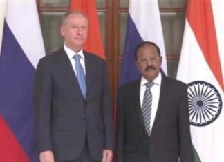 Putin aide Patrushev arrives in Delhi, meets NSA Doval