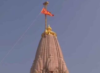 If true, then CM Yogi’s govt, PM Modi will ensure justice: Devkinandan Thakur on Ram Mandir donation row saffron flag at Ram Janmabhoomi Temple