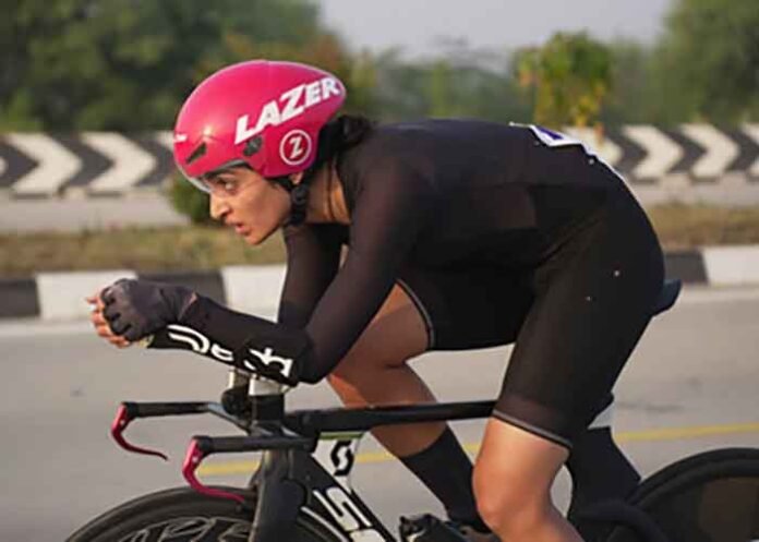 Pooja Bishnoi Cycling