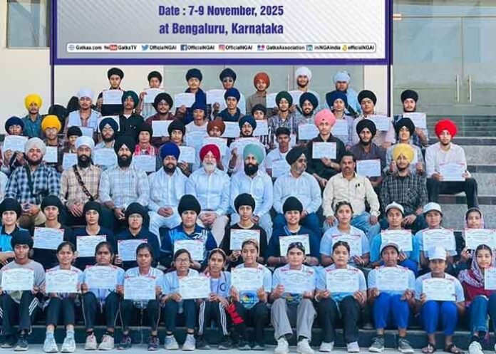 Punjab reigns supreme at 2nd Federation Gatka Cup