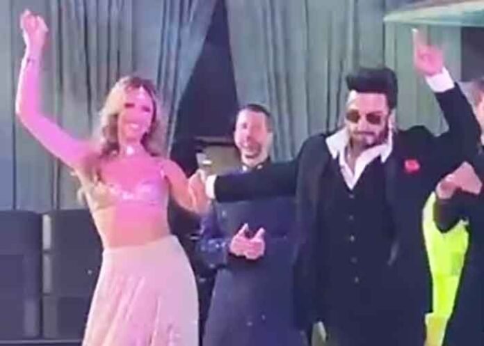 Ranveer Singh at lavish Udaipur wedding as JLo join celebrations