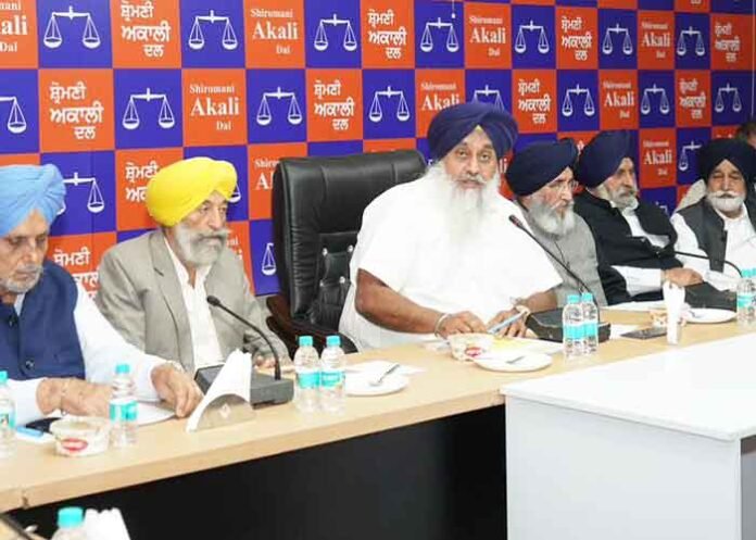 Sukhbir Badal SAD urges Centre
