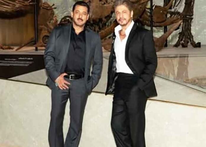 Salman Khan shares picture with Shah Rukh Khan