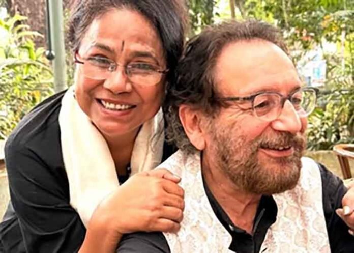 Shekhar Kapur with Seema Biswas