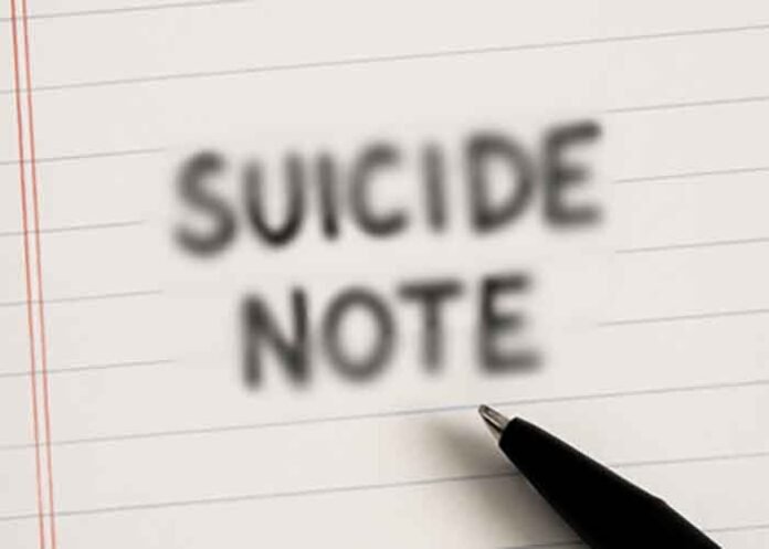 Suicide note