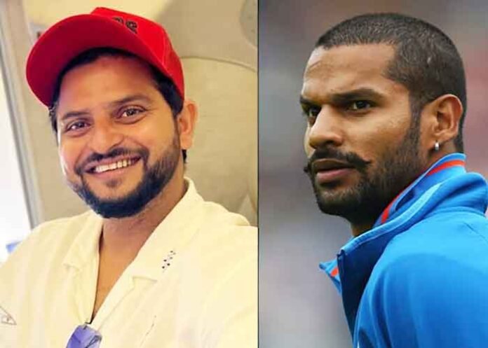 Suresh Raina and Shikhar Dhawan