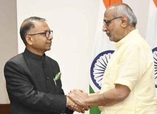 VP Radhakrishnan Administers Oath as Rajinder Gupta Sworn in as Rajya Sabha Member VP Radhakrishnan administers oath to Rajinder Gupta