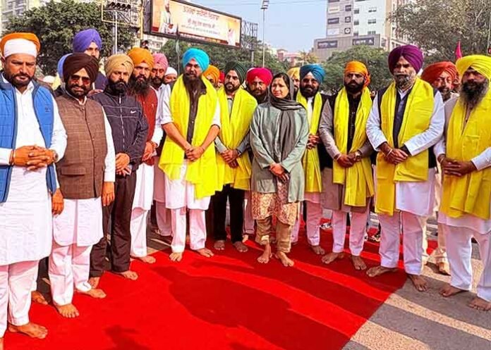 Witness the historic Nagar Kirtan from Talwandi Sabo