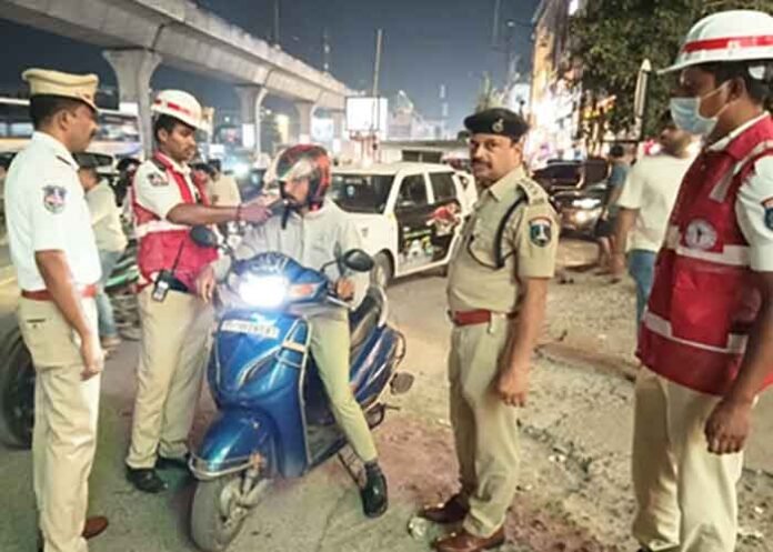 drunken driving checking by police