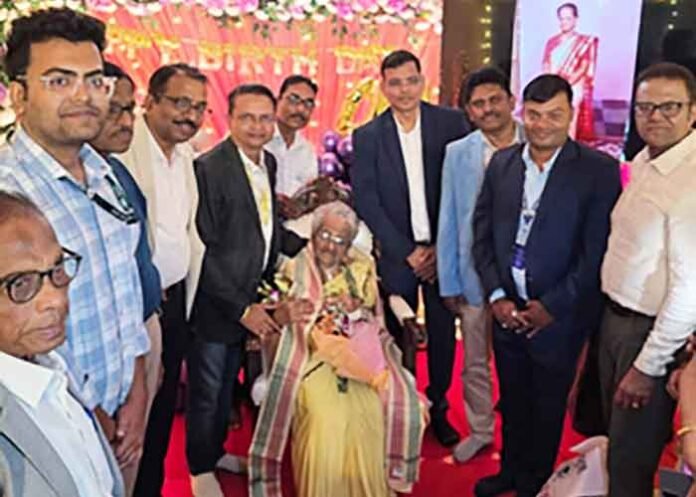 100-year-old Dr. K. Lakshmi Bai