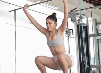 Actress Alaya F Fitness