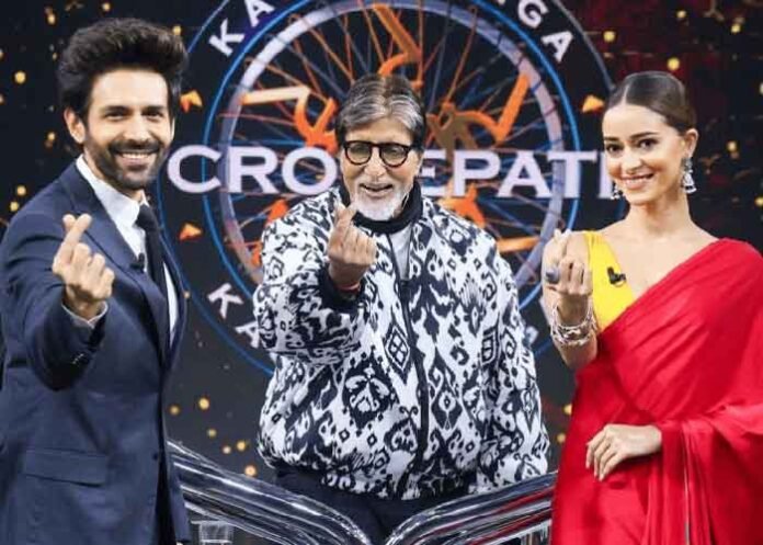 Amitabh Bachchan Ananya Panday Kartik Kartik Aaryan