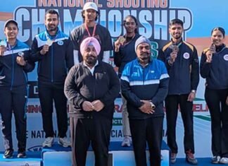 National Shooting C’ship Competitions: Anantjeet, Darshna clinch mixed team skeet gold Anantjeet, Darshna clinch mixed team skeet gold