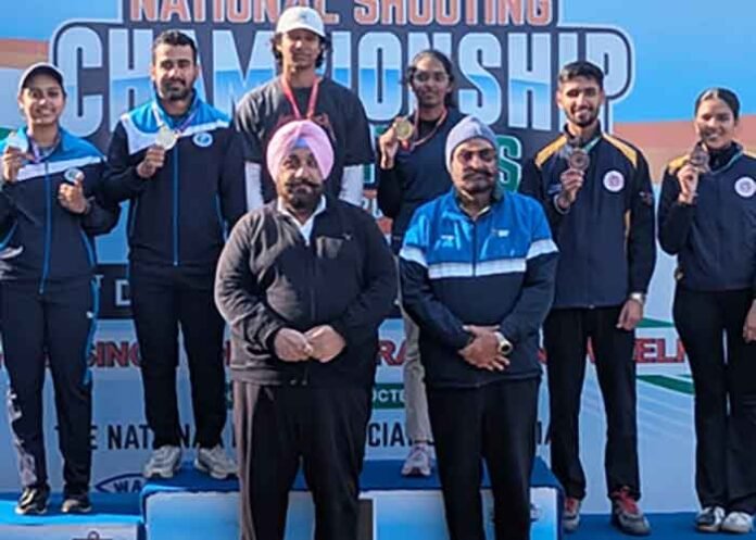 Anantjeet, Darshna clinch mixed team skeet gold