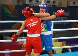 From breaking the chain of poverty to targeting Asian Games, KIUG 2025 medallists Bharti and Devika offer a lot of hope Bharti and Devika Boxing Match