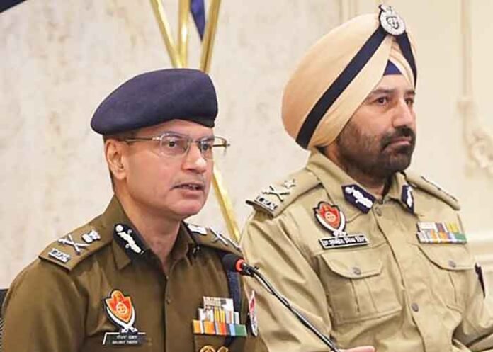 DGP Punjab Police unveils Vision 2026