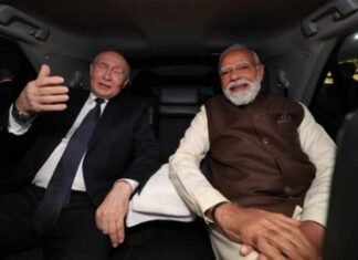 Delighted to welcome ‘my friend’, says PM Modi after receiving Putin at airport