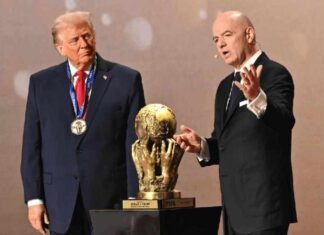 FIFA awards first-ever peace prize to US President Donald Trump ahead of World Cup draw