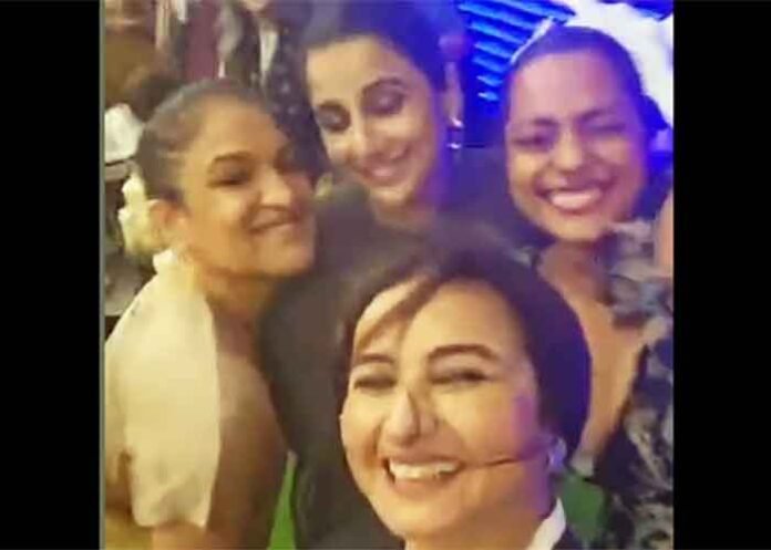 Girl gang Vidya Balan, Divya Dutta, Sandhya Mridul dance Shabana Azmi