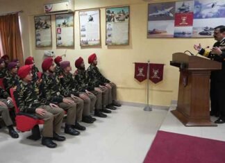 INS Kochi model unveiled at MRSAFPI