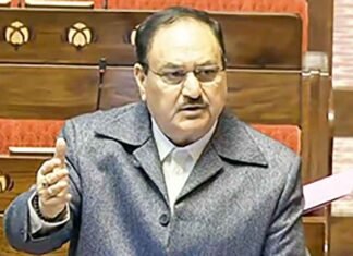 RS witnesses uproar as JP Nadda digs out Nehru’s letters on Vande Mataram JP Nadda in Lok Sabha