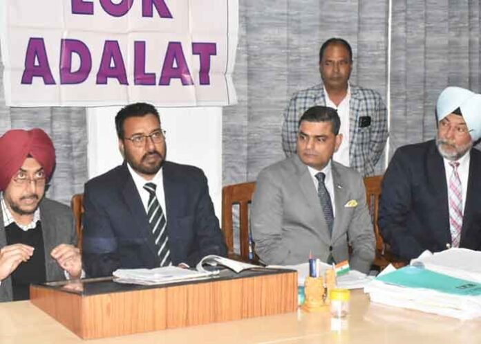 Jalandhar Lok Adalat disposes cases