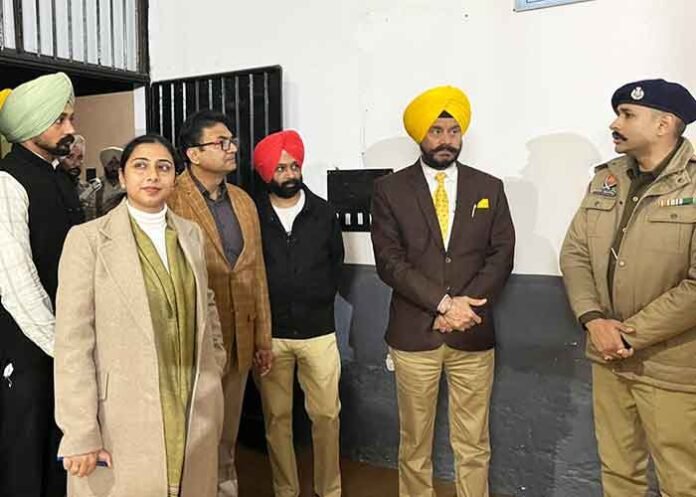 Jitender Singh Shunty inspects Ludhiana Central Jail