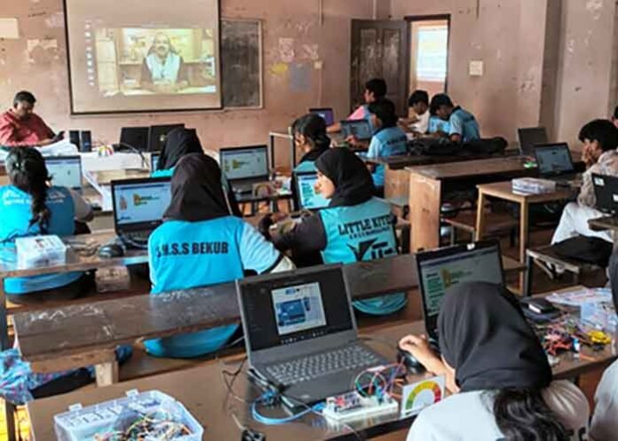 Kerala students building weather models