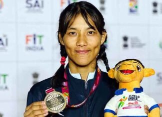 Khoirom Rejiya Devi cyclist