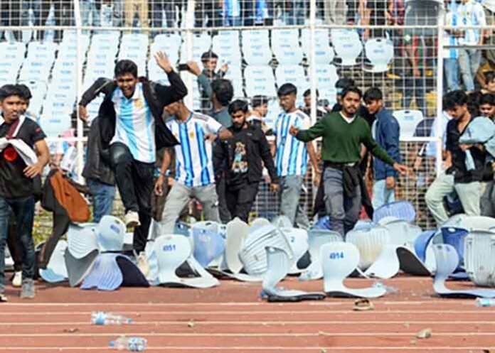 Messi event chaos in Kolkata