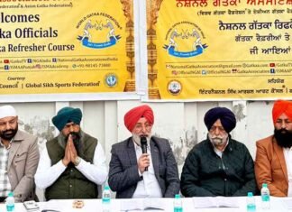 National Gatka Refresher Course begins in Chandigarh