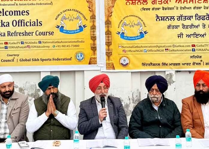 National Gatka Refresher Course begins in Chandigarh