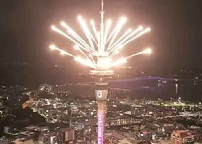 New Zealand rings in New Year