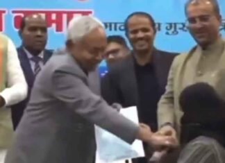 Nitish Kumar faces criticism for removing hijab of woman doctor