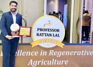 PAU Soil Scientist Dr Opinder Singh Sandhu Conferred With ‘Professor Rattan Lal Award’ PAU Dr Opinder Singh Sandhu wins Professor Rattan Lal Award