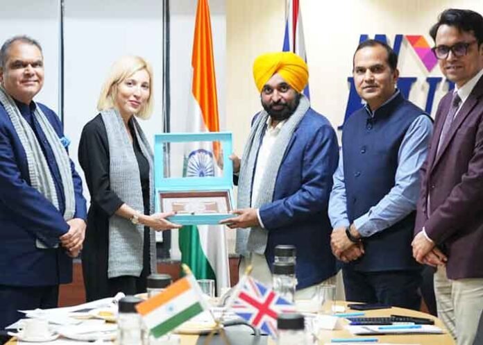 Punjab CM Mann urges deeper UK-Punjab ties