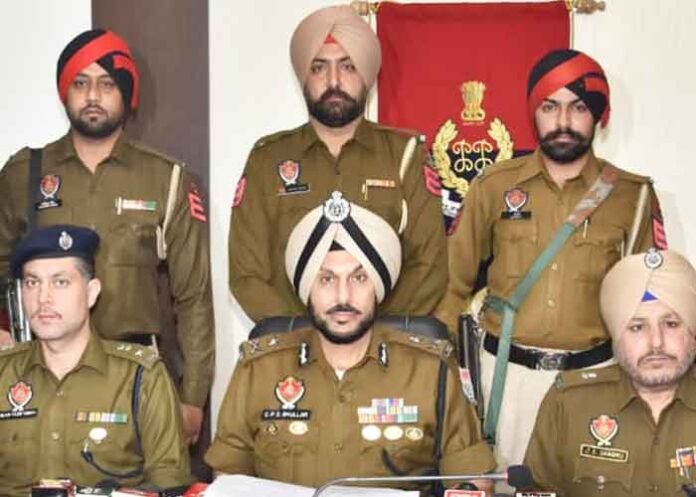 Punjab Police arms bust