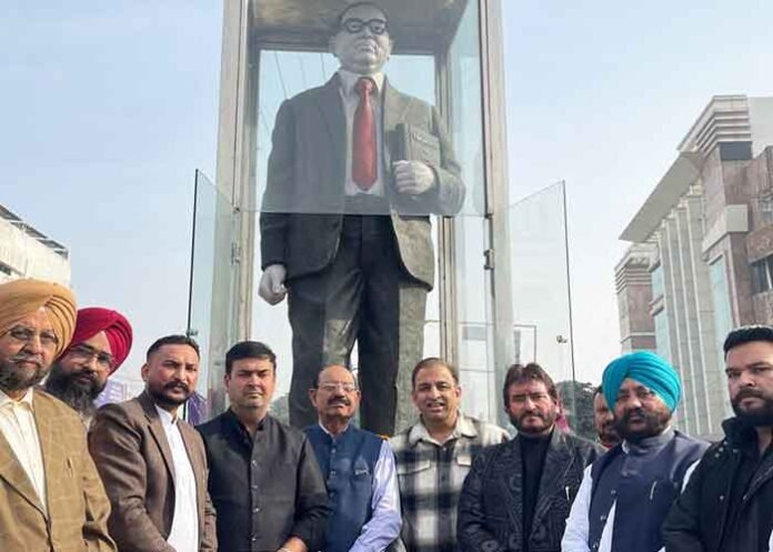 Punjab leaders honor Dr. B.R. Ambedkar