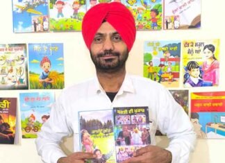 Punjabi teacher Karamjit Singh Grewal books approved