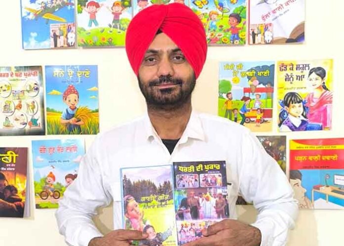 Punjabi teacher Karamjit Singh Grewal books approved