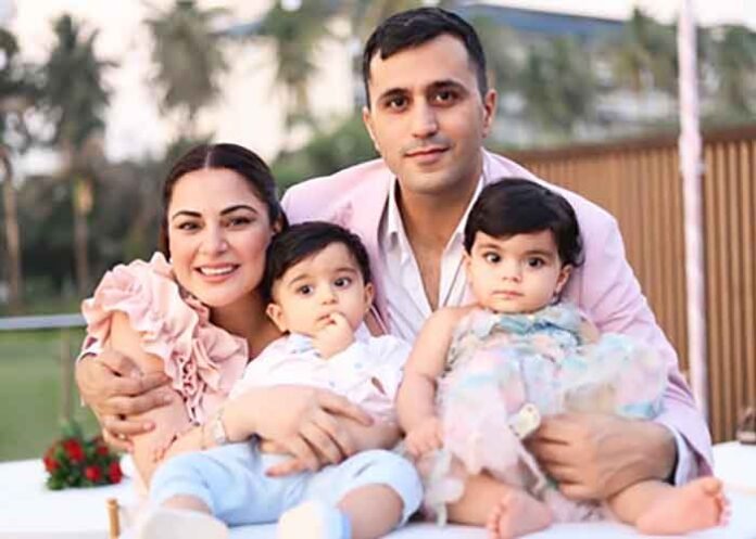 Rahul Nagal with Shraddha Arya reveals twins