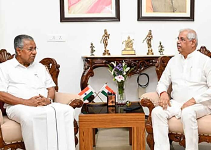 Rajendra Arlekar meet Pinarayi Vijayan