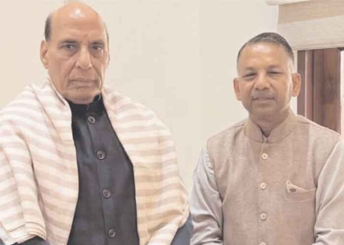 Rajinder Gupta Meets Rajnath Singh