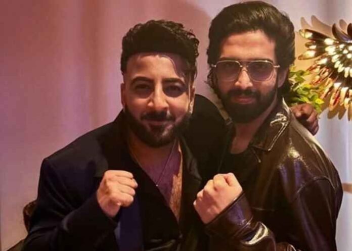 Shehbaz Badeshah with Amaal Mallik