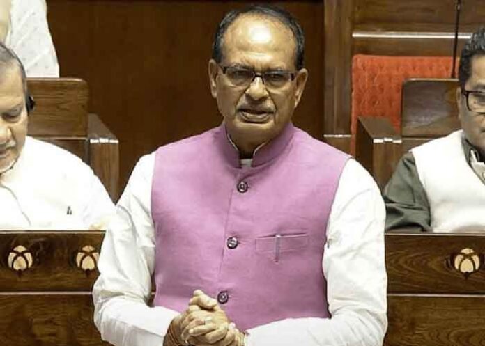 Shivraj Singh Chouhan in Parliament
