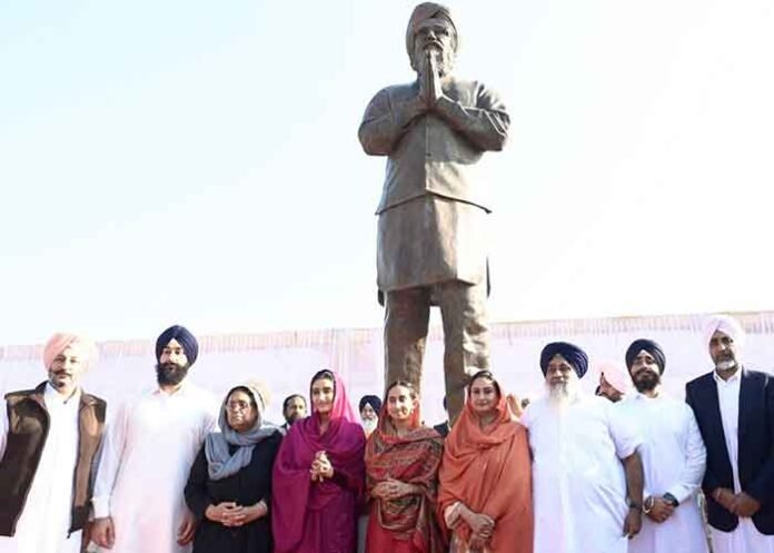 Sukhbir Badal honors Parkash Singh Badal